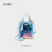 ZAMO 新款透明包包 韩版潮流果冻包 手提单肩包